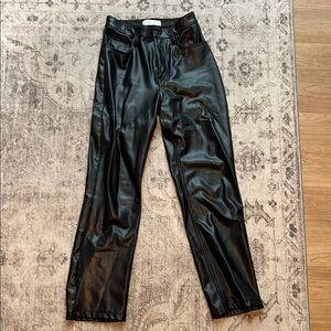 Abercrombie Leather Pants